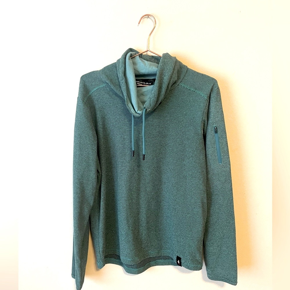💚🧥 Chillaz Marmolata Patch Pullover Hoodie – Green Sweater 🧥💚
